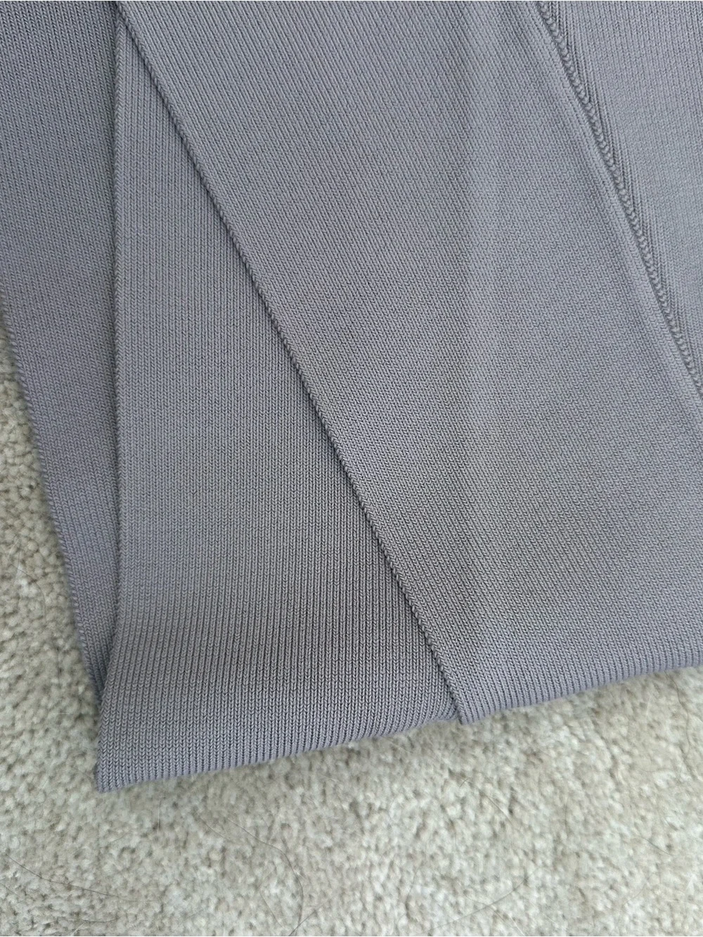 BCBGMaxAzria Cinder color Power Skirt